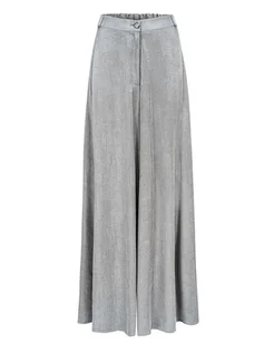 Spodnie premium Joyful silver - Spodnie sportowe damskie - miniaturka - grafika 1