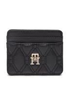 Etui na dokumenty i karty - Tommy Hilfiger Etui na karty kredytowe AW0AW16591 Czarny - miniaturka - grafika 1