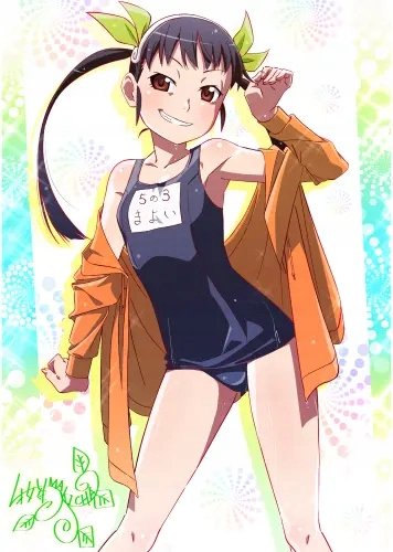Plakat Anime Owarimonogatari o_010 A2 (custom)