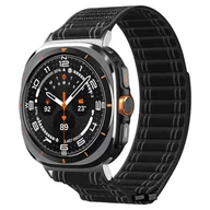 Akcesoria do smartwatchy - SPIGEN WBF0 BAND SAMSUNG GALAXY WATCH ULTRA 2024 / 2025 (47 MM) BLACK - miniaturka - grafika 1