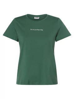 Koszulki i topy damskie - Noisy May - T-shirt kobiety  NMNate, zielony - grafika 1