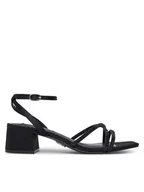 Sandały damskie - Steve Madden Sandały Gabby SM11003037 Czarny - miniaturka - grafika 1