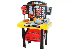 MalPlay Warsztat Tools &amp Brains 102758 102758 - Zabawy w naśladowanie dorosłych - miniaturka - grafika 1
