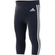 Legginsy - adidas Legginsy dla dziewczynek, Granatowy/Biały, 9-12 miesi?cy - miniaturka - grafika 1