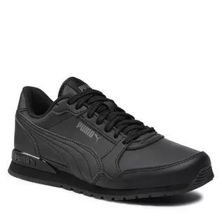 Sneakersy damskie - Puma Sneakersy St Runner V3 L Jr 384904 01 Black Black - grafika 1