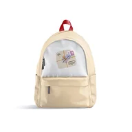 Plecaki - Bonamaison Unisex TRGCBP103843-R plecak, wielokolorowy, 43 x 30 cm - miniaturka - grafika 1