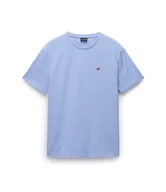 Koszulki męskie - t-shirt uomo napapijri salis ss sum np0a4h8d i831 soft chambr - miniaturka - grafika 1