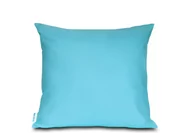 Poszewki na poduszki - Poszewka 40x40 bawełniana Semplice turkusowa - miniaturka - grafika 1