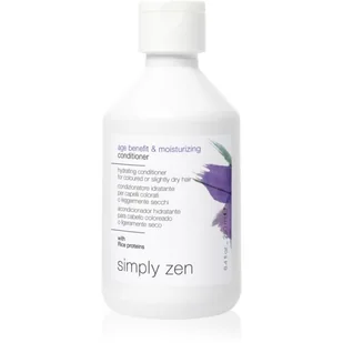 Simply Zen Simply Zen Age Benefit & Moisturizing Conditioner nawilżająca odżywka do włosów farbowanych i delikatnie suchych 250ml - Odżywki do włosów - miniaturka - grafika 1