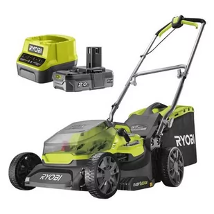 RYOBI Kosiarka akumulatorowa RY18LMX37A-0 + Akumulator RYOBI ONE+ RC18120-120 2Ah 18V + ładowarka  - Kosiarki - miniaturka - grafika 1