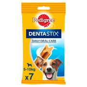 Suplementy i witaminy dla psów - Pedigree DentaStix małe rasy) przysmak dentystyczny dla psów 7 szt 110g 25452-uniw - miniaturka - grafika 1