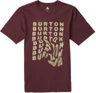 Koszulki męskie - t-shirt męski BURTON VIRGA TEE Almandine - miniaturka - grafika 1