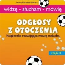 Odgłosy z otoczenia Książka rozwijająca mowę malucha - Filologia i językoznawstwo - miniaturka - grafika 1