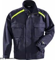 Odzież robocza - Męska kurtka trudnopalna antyelektrostatyczna zamek błyskawiczny napy rękaw ściągacz rzepy wiele kieszeni rzedłużany tył 4031 FLAM FRSTDS-4031 L - miniaturka - grafika 1