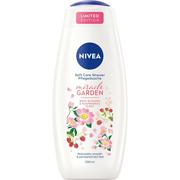 Kosmetyki do kąpieli - Nivea Miracle Garden Żel pod prysznic Rose Blossom & Raspberries 500ml - miniaturka - grafika 1