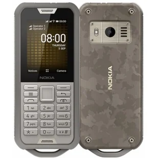 Nokia 800 Tough 4GB Dual Sim Szary - Telefony komórkowe - miniaturka - grafika 1