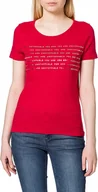 Koszulki i topy damskie - s. Oliver t-shirt damski czerwony XL/42 - miniaturka - grafika 1