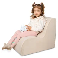 Krzesła obrotowe dla dzieci - Fotel dziecięcy worek fasoli, sofa do zabawy do pokoju dziecięcego, stabilna i wygodna, mini sofa worek fasoli - sofa dziecięca 50x40x58 cm - miniaturka - grafika 1