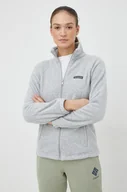 Bluzy damskie - Columbia bluza sportowa Benton Springs kolor szary gładka 1372111 - miniaturka - grafika 1