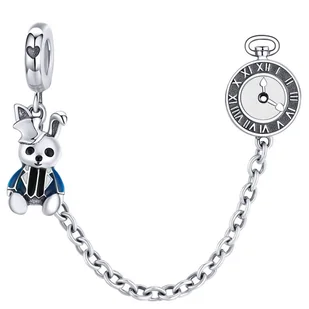 Charms do Pandora - CHARMS KRÓLIK ZEGAR - Charmsy Charms do Pandora - CHARMS KRÓLIK ZEGAR - Charmsy - miniaturka - grafika 1