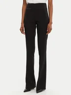 Spodnie damskie - Rinascimento Spodnie materiałowe CFC0122830003 Czarny Regular Fit - miniaturka - grafika 1