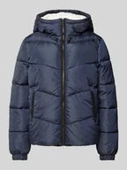 Kurtki damskie - Kurtka pikowana o kroju regular fit z kapturem - miniaturka - grafika 1