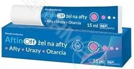 SILESIAN PHARMA AftinOff Żel na afty, 15ml - Problemy skórne - miniaturka - grafika 1