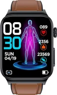 Smartwatch - Watchmark Cardio One Brązowy - miniaturka - grafika 1