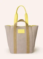 Torebki damskie - Jw Anderson Torba Shopper Cabas grau - miniaturka - grafika 1