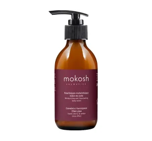 Mokosh Nawilżająco - rozświetlający Lotion do ciała Czereśnia z bursztynem 200 ml - Balsamy i kremy do ciała - miniaturka - grafika 1