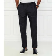 Spodnie męskie - TIGER OF SWEDEN Lniane spodnie Tannen Slim Fit - miniaturka - grafika 1