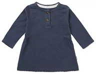Sukienki - Noppies Baby Girls Dress Norlina Long Sleeve Sukienka do gry dla dzieci, Indie Ink - N043, 80 - miniaturka - grafika 1