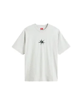 T-shirt Męski VANS Skate Splatter SS Tee ASH Heather VN000PNCRKZ1 S - Koszulki męskie - miniaturka - grafika 1