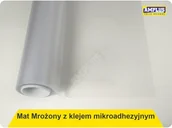 Akcesoria do okien - Folia okienna Mat Mrożony z klejem mikroadhezyjnym - Lite Solar - miniaturka - grafika 1