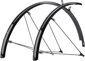 Błotniki rowerowe - Sks Bluemels Basic Mudguard Set 28" 45mm, czarny 2022 Błotniki pełne 11811 - miniaturka - grafika 1