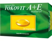 Hasco-Lek PRZEDSIĘBIORSTWO PRODUKCJI FARMACEUTYCZNEJ TOKOVIT A+E NATURAL 30 kaps 3142741