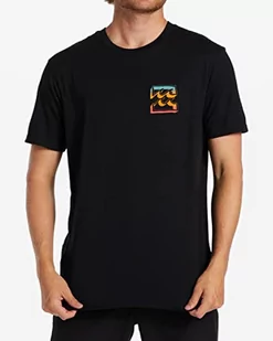 BILLABONG Podstawowa koszulka męska czarna S - Koszulki męskie - miniaturka - grafika 1