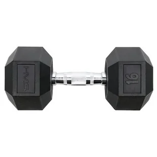 HEX PRO BLACK 16 KG HANTLA HMS - Hantle i ciężarki - miniaturka - grafika 1