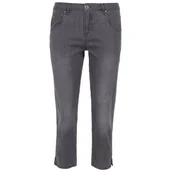 Spodnie sportowe damskie - Damskie spodnie 3/4 Sam73 Antonella Rozmiar: L / Kolor: czarny - miniaturka - grafika 1