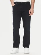 Spodnie męskie - Tommy Hilfiger Jeansy MW0MW39039 Granatowy Regular Fit - miniaturka - grafika 1