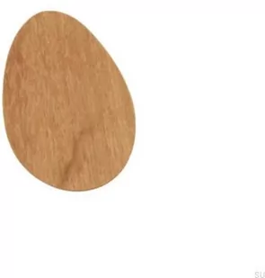 Uchwyt meblowy Pebble Mini Drewniany Dębowy - Zawiasy, okucia i inne akcesoria Uchwyt meblowy Pebble Mini Drewniany Dębowy - Zawiasy, okucia i inne akcesoria - miniaturka - grafika 1