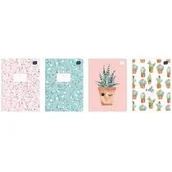 Zeszyty szkolne - Inter-druk Zeszyt A5 32 Kartki Kratka Trends Girls 276025 - miniaturka - grafika 1