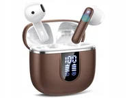 Słuchawki - Cillso H97 brązowe - miniaturka - grafika 1