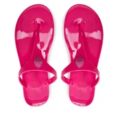 Klapki i japonki damskie - Japonki Kurt Geiger 9796352979 Różowy - miniaturka - grafika 1