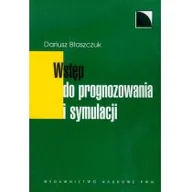 Ekonomia - Wstęp do prognozowania i symulacji - Dariusz Błaszczuk - miniaturka - grafika 1