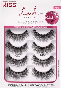 Kiss, Sztuczne rzęsy Volume Full set Multipack, 4 szt. - Sztuczne rzęsy i akcesoria - miniaturka - grafika 1