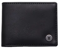 Portfele - portfel FALLEN TRADEMARK WALLET BLACK/SILVER - miniaturka - grafika 1