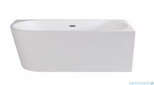 Besco Zoya 170x80cm wanna asymetryczna z obudową prawa + syfon #WAS-170-ZP - Wanny - miniaturka - grafika 1