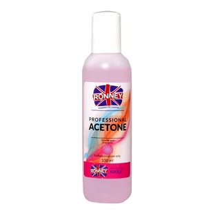 Ronney Ronney Professional Aceton Kosmetyczny Do Usuwania Paznokci Akrylowych I Lakieru Hybrydowego 100ml - Zmywacze i cleanery do paznokci - miniaturka - grafika 1