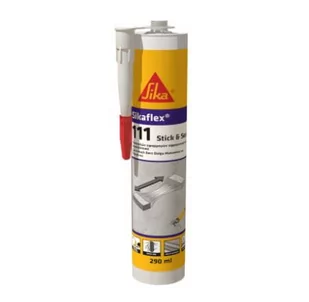 Klej i uszczelniacz Sika Sikaflex 111 Stick & Seal 290ml szary - Kleje i inne preparaty budowlane - miniaturka - grafika 1